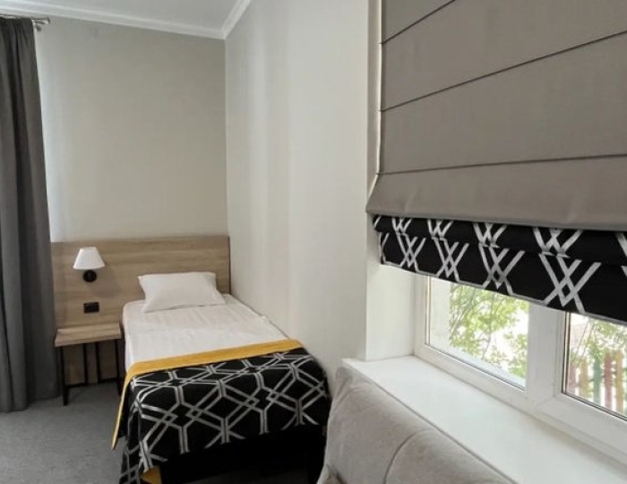 Стандарт 1-местный 1-комнатный без балкона, корпус 1, еврономер - Дом отдыха «Мидель Гагра»