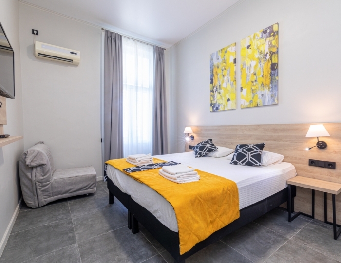 Стандарт 2-местный 1-комнатный с балконом корпус 1, еврономер - Дом отдыха «Мидель Гагра»