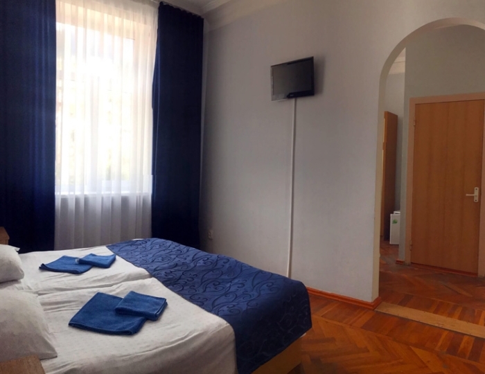 Стандарт 4-местный 2-комнатный стандарт без балкона корпус 3 - Дом отдыха «Мидель Гагра»