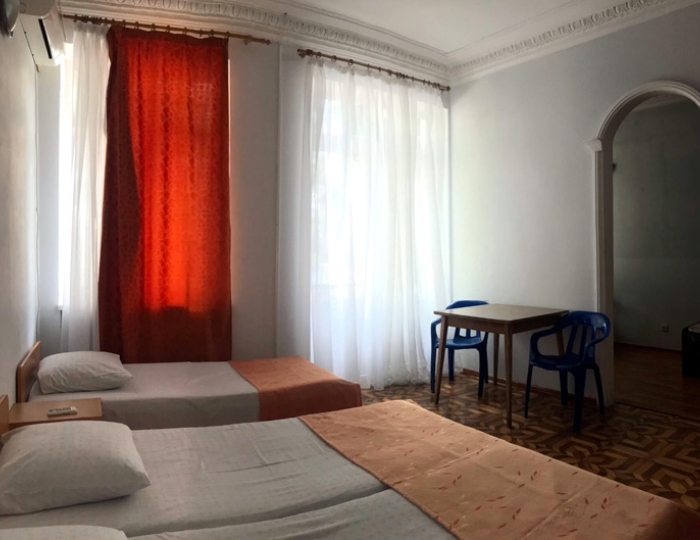 Стандарт 4-местный 2-комнатный с балконом корпус 2 - Дом отдыха «Мидель Гагра»